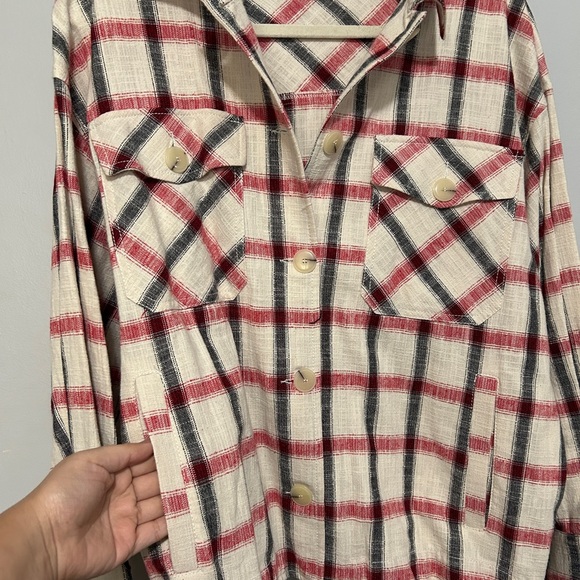 Zara plaid button up - Picture 6 of 6
